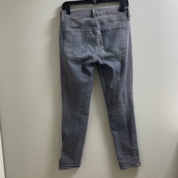 PAIGE Verdugo Ankle Side Zip Super Skinny Jeans Gray size 28 - Picture 8 of 14